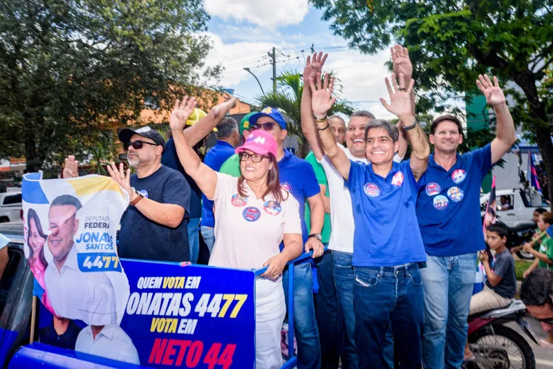 Carreata da vitória: Jonatas Santos traz ACM Neto pela segunda vez em Teixeira de Freitas e consolida força no União Brasil