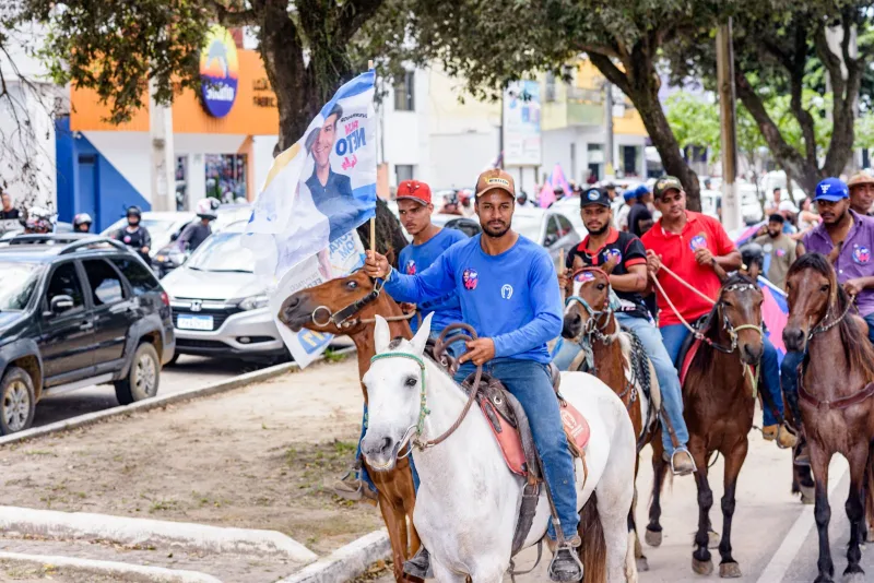 Carreata da vitória: Jonatas Santos traz ACM Neto pela segunda vez em Teixeira de Freitas e consolida força no União Brasil