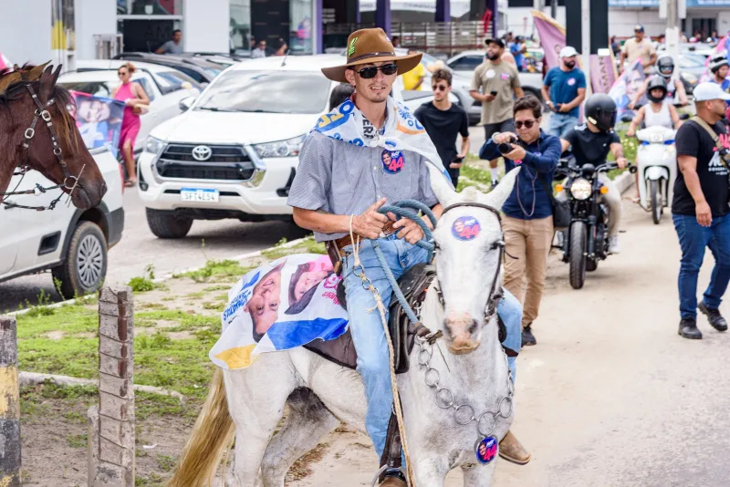Carreata da vitória: Jonatas Santos traz ACM Neto pela segunda vez em Teixeira de Freitas e consolida força no União Brasil