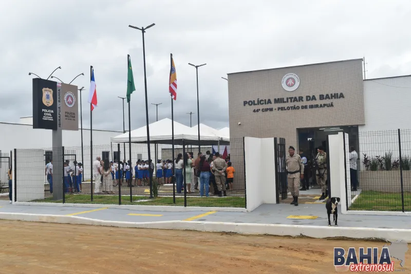 Ibirapuã inaugura Complexo Policial Integrado com novas sedes da Polícia Civil e Polícia Militar Ibirapuã inaugura Complexo Policial Integrado com novas sedes da Polícia Civil e Polícia Militar