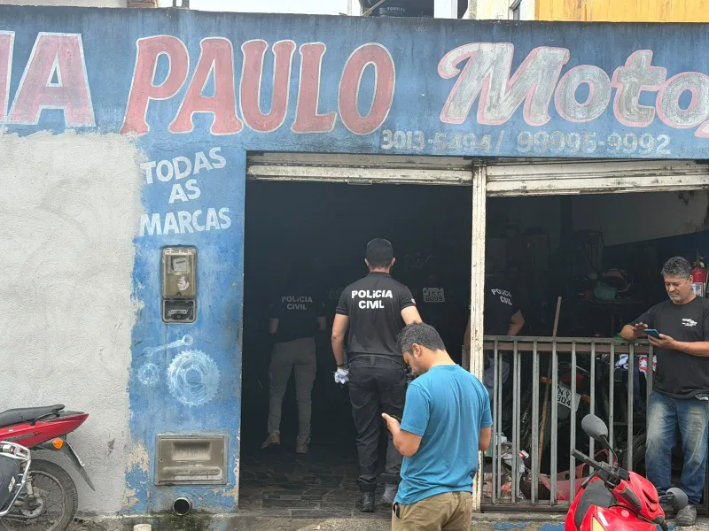 Batida da Polícia Civil em lojas de motos termina com seis veículos apreendidos em Teixeira