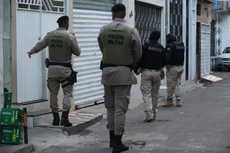 Operação do MP-BA mira cúpula da Bamor por suspeita de tortura dentro da sede; 10 integrantes são presos