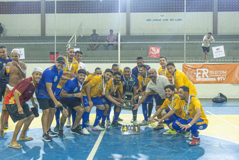 Seleção de Ibirapuã conquista Campeonato Regional de Futsal de Mucurici