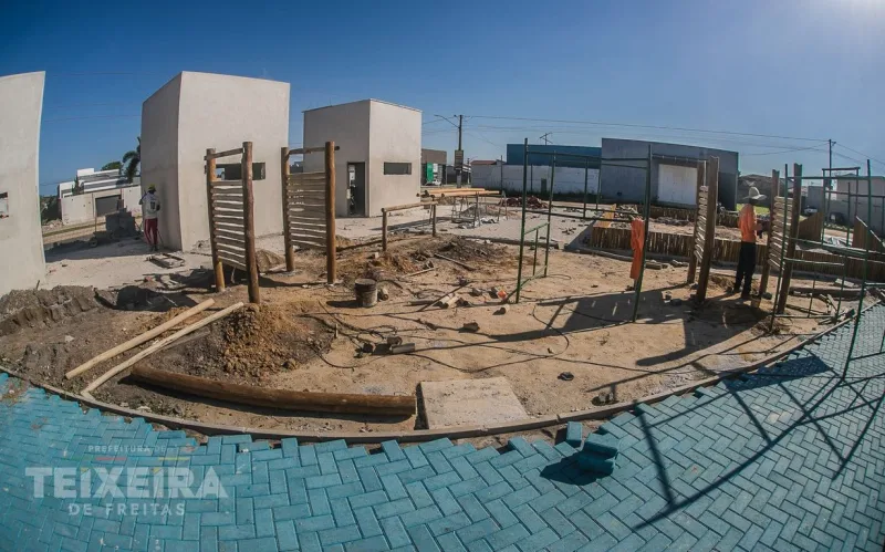 Prefeito Marcelo Belitardo investe na  transformação do bairro Bonadiman com   construção de nova praça e pavimentação