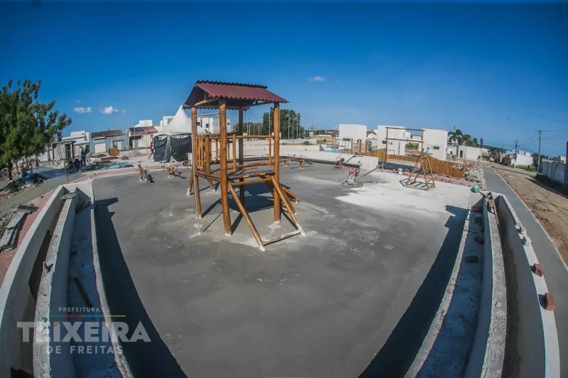 Prefeito Marcelo Belitardo investe na  transformação do bairro Bonadiman com   construção de nova praça e pavimentação