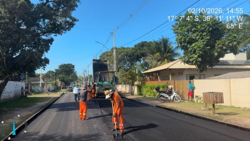 Cumuruxatiba começa a receber asfaltamento em obra que promete transformar a mobilidade Cumuruxatiba começa a receber asfaltamento em obra que promete transformar a mobilidade