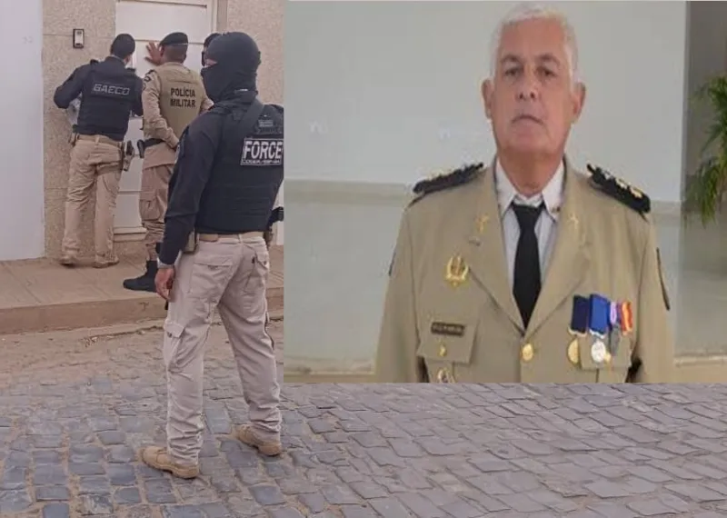 Tenente-coronel da PM,  diretor CPM de Bom Jesus da Lapa é preso acusado de liderar milícia armada na Bahia
