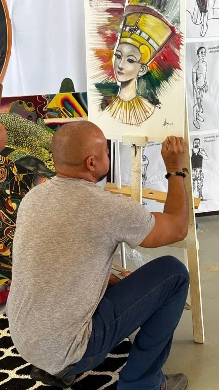 CMEI Isael de Freitas Correia promove encontro entre crianças e a arte de Wesley Brizon CMEI Isael de Freitas Correia promove encontro entre crianças e a arte de Wesley Brizon
