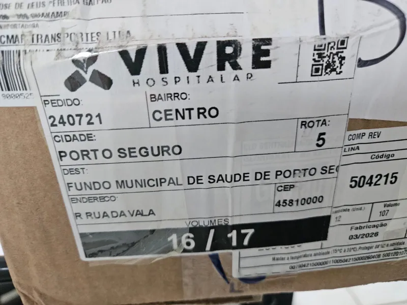 Medicamentos com identificação do Fundo Municipal de Saúde de Porto Seguro são encontrados na rua em Eunápolis