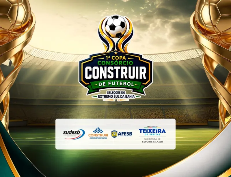 Teixeira de Freitas e Vereda decidem título da 1ª Copa Construir de Futebol no próximo  sábado (17)