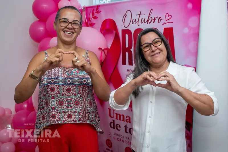 Outubro Rosa: Teixeira de Freitas oferece acesso à mamografia pela rede municipal de saúde