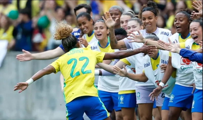 Seleção feminina faz 3 a 1 na Argentina em primeiro jogo no Beira-Rio