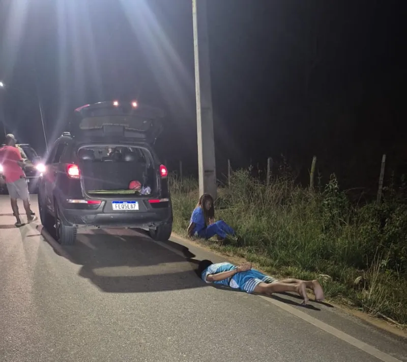 PM prende dois suspeitos de envolvimento em sequestro de bebê e apreende arma de fogo em ibicuí