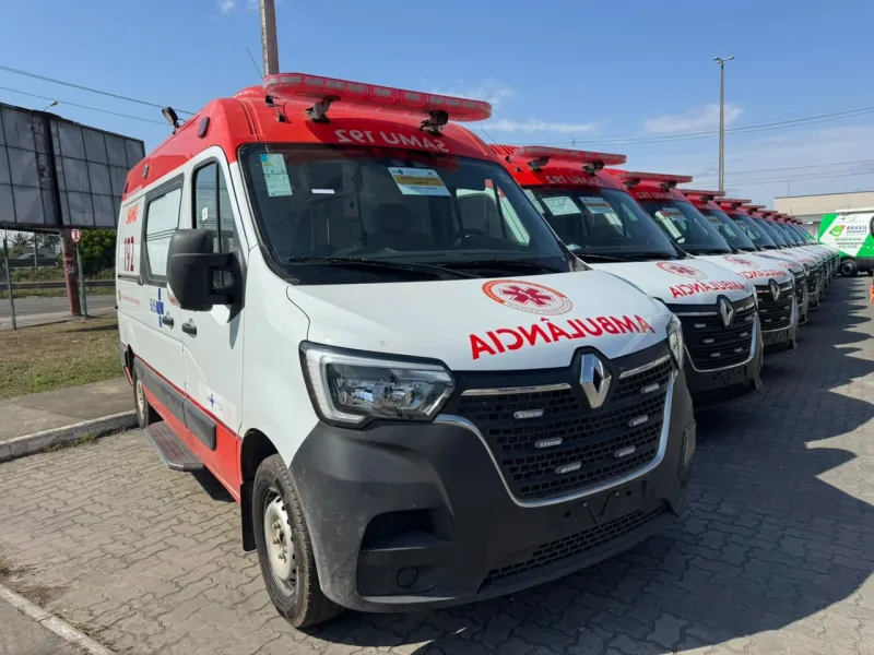 MS e Sesab entregam 14 ambulâncias e iniciam atendimentos da carreta de cardiologia do Agora Tem Especialistas