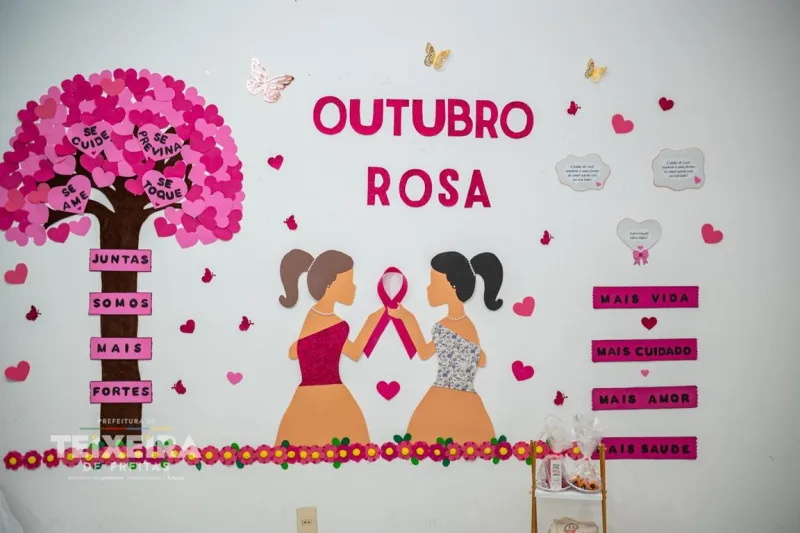 UBS Wilson Brito realiza ação do Outubro Rosa com orientações e serviços de saúde para mulheres