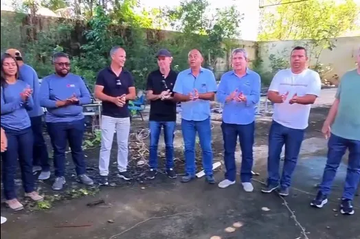 Prefeito Bemtivi inicia obra de nova quadra escolar em Ibirajá