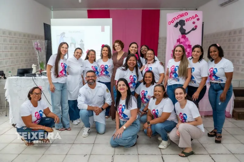UBS Monte Castelo reúne cerca de 100 mulheres em ação do Outubro Rosa com palestra de mastologista
