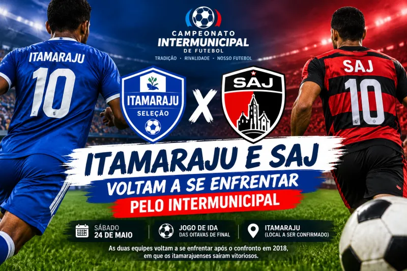 Itamaraju e SAJ voltam a se enfrentar pelo Intermunicipal