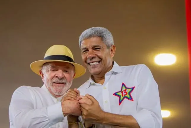 Votação histórica de Lula na Bahia fortalece Jerônimo Rodrigues e amplia força política do grupo governista