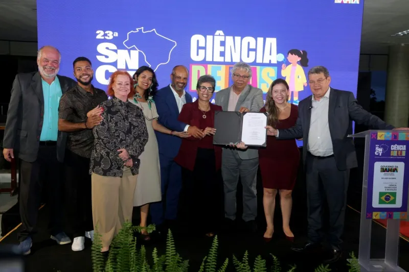 Protagonismo feminino e inovação marcam a abertura da 23ª Semana Nacional de Ciência e Tecnologia na Bahia