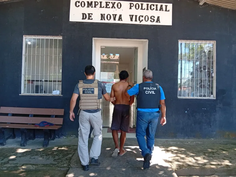 Suspeito de matar homem conhecido como “Coroa” é preso em Nova Viçosa