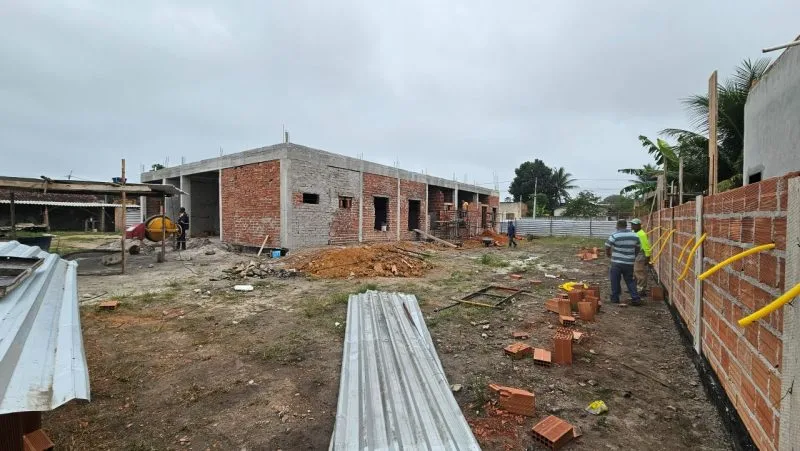 Obra de nova UBS no bairro Triângulo Leal avança e vai beneficiar mais de 4,5 mil moradores de Itabatã Obra de nova UBS no bairro Triângulo Leal avança e vai beneficiar mais de 4,5 mil moradores de Itabatã