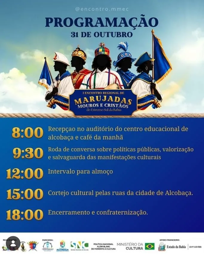 Alcobaça reúne tradições do Extremo Sul em encontro regional de Marujadas, Mouros e Cristãos neste sábado (31)