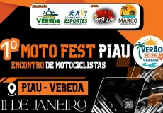 1º Moto Fest Piau promete movimentar o turismo e a economia de Vereda neste fim de semana