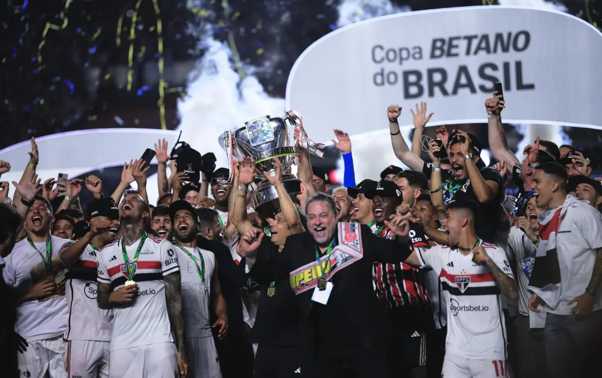 1º título e fim de jejum: São Paulo é campeão da Copa do Brasil