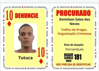 10 de Ouros do Baralho do Crime da Bahia é preso no RJ 