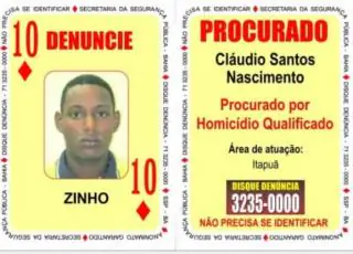 10 de Ouros do Baralho do Crime morre em troca de tiros com a polícia