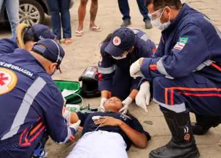 11º aniversário do SAMU Mucuri é comemorado com capacitação da equipe e simulação realística em Itabatã