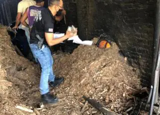 115 quilos de drogas são incinerados pela Polícia Civil de Teixeira