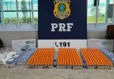 14 kg de drogas e 720 ampolas de medicamentos emagrecedores são apreendidos em ônibus na Bahia