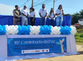 18ª Caminhada da Paz mobiliza comunidade de Prado em defesa da justiça, equidade e paz