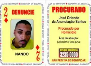 2 de Ouros do Baralho do Crime é localizado pela 17ª CIPM