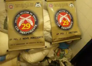 29ª CIPM apreende 850 kg de explosivos desviados para quadrilhas