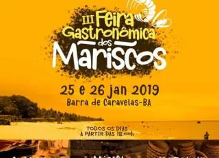 3ª Feira Gastronômica de Caravelas é ótima opção de passeio e degustação