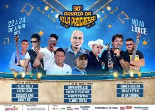 30° Arraiá da Vila Progresso começa hoje em Nova Lídice