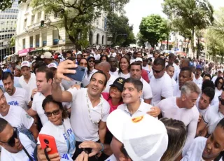 "A Bahia pode dar essa lição maravilhosa de união do seu povo", afirma ACM Neto durante Lavagem do Bonfim