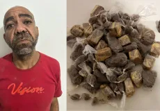 "Bebeu" é preso com 277 gramas de maconha e munições calibre .40 em Caravelas