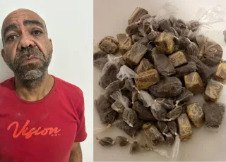 "Bebeu" é preso com 277 gramas de maconha e munições calibre .40 em Caravelas