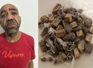 "Bebeu" é preso com 277 gramas de maconha e munições calibre .40 em Caravelas
