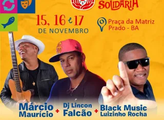 Prado recebe Feira da Economia Solidária com produtos artesanais, música, sustentabilidade e diversidade