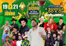 38º Arraiá da Vila Progresso promete três dias de festa, tradição e muito forró em Nova Lídice