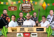 4º Arraiá da Alegria promete movimentar Massaranduba com muito forró e tradição nesta sexta-feira