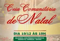 4ª Ceia de Natal de Luz promete emocionar e unir famílias em Vereda
