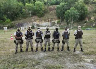 43ª CIPM conclui semana de instrução de tiro com o seu efetivo, em Itamaraju.