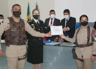 43ª CIPM e Polícia Civil são homenageadas com moção de aplausos na Câmara de Vereadores de Itamaraju