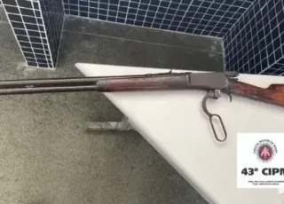 43ª CIPM prende homem por posse ilegal de arma